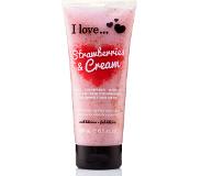 I Love I Love… Strawberries & Cream 200 ml kuoriva suihkusmoothie