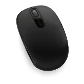 Microsoft Mobile Mouse 1850 - Optinen hiiri - 3 painiketta - Langaton - USB-vastaanotin - Musta