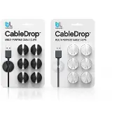 Bluelounge CableDrop 6-pack, Musta