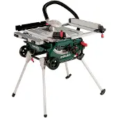 Metabo Pöytäsaha TS 216 jaloilla ja pyörillä