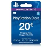 Sony Store PSN 20 EUR Lahjakortti / Latauskortti (fyysinen)