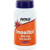 Now Inositol 500Mg 100 kpl