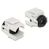 DeLOCK 86337, Valkoinen, Toslink, Toslink, 21 mm, 25,3 mm, 15,6 mm