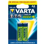 Varta – Ladattava Accu Solar AA 800mAh 2 kpl (56736101402)