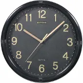 Rhythm Seinäkello Musta CMG434-NR02 28cm