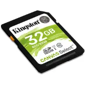 Kingston Canvas Select 32GB SDHC UHS-I Memory Card