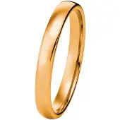 Kohinoor 003-601 2,5mm leveä 14k kultasormus 23