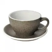 Loveramics Café Latte kuppi ja lautanen Egg Granite, 300 ml