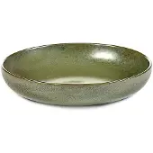 Serax Surface Syvä lautanen Suuri 21cm Camo Green