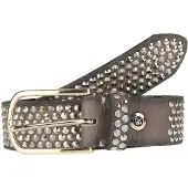 B.belt Vyö Nahka 100 cm Harmaa