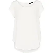 ONLY Onlvic S/S Solid Top Noos Wvn - White - 36