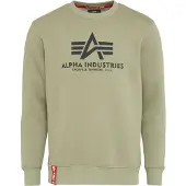 Alpha industries Collegepaita khaki / musta