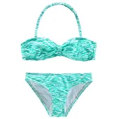 Venice beach Bikini turkoosi / valkoinen