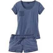 Arizona Pyjamashortsit marine