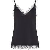 Rosemunde Rwbillie Sl Lace Strap Top - Black - 34