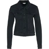 Noisy May Välikausitakki 'Debra' musta denim