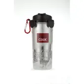 Barocook Mugg 400 ml Steel/Black Keittiövälineet 400 ml