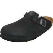 Birkenstock Loafer 'Boston' musta