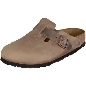 Birkenstock Loafer 'Boston' ruskea