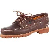 Timberland for woman. TB0513042141 Noreen brown leather boat shoes (37 W), Flat, Laces, Casual