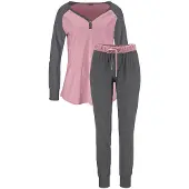 Buffalo Pyjama harmaa / roosa
