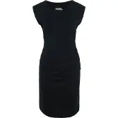 Kaffe India Round-Neck Dress - Navy - XL