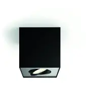 Philips WarmGlow LED Box kohdevalaisin, Pinta-asennettavat spottivalot, Ei vaihdettavissa oleva hehkulamppu, 1 lamppu(a), LED, 4,5 W, 2700 K