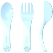 Twistshake - Learn Cutlery 6+m Pastel Blue