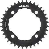 Shimano ZEE MTB-ketjupyörän ketjupyörä kampiakseliin, jossa on 1 terä 38T.