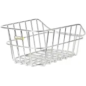 Basil Cento Fixed 20l Basket Hopeinen