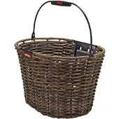 Klickfix Structura Oval Pyörän kori ruskea