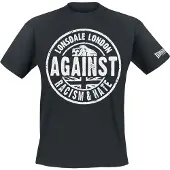 Lonsdale Against Racism Lyhythihainen T-paita