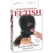 Fetish Fantasy Spandex 3-Hole Hood