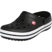 Crocs Puukengät & Crocks-jalkineet 'Crocband' musta / valkoinen