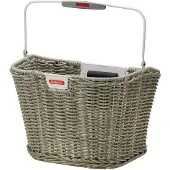 Klickfix Structura Retro Pyörän kori harmaa