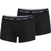 Jack & Jones Bokserishortsit musta / valkoinen