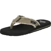 Quiksilver Varvastossut 'MONKEY ABYSS' ruskea / vihreä / musta