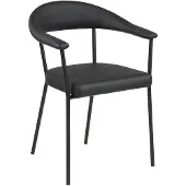 Ebuy24 Ava-tuolit 2 kpl, musta