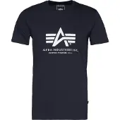Alpha industries Basic T-Shirt Bl - Blue - XXL
