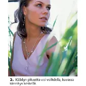 Kalevala Koru Vanamo kaulakoru hopea 2365400VHE80