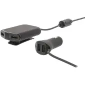 Ginza.se Autolaturi 4-Ulostuloa 9.6 A USB Musta