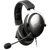 Xtrfy XG-H1, Langallinen, Pelaaminen, 5 - 30000 Hz, 350 g, Kuulokkeet, Musta, Hopea