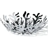 Alessi Fruit Bowl In 18/10 Stainless Steel - Silver - D29CM