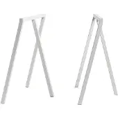 HAY Loop Stand pukkijalat, 2 kpl, valkoinen