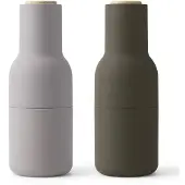 Audo Copenhagen Bottle Grinder maustemylly 2 kpl Hunting green-beige