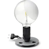 Flos Lampadina pöytävalaisin, musta