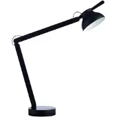 HAY työpöytävalaisin PC Double Arm, himmennettävä, Musta, Työhuone/toimisto, Alumiini, Design