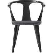&tradition - In Between SK2 - Fiord 191/Black Lacquered Oak - Ruokapöydän tuolit - Sami Kallio - Puun värinen - Puu/Tekstiili materiaali