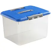 Curver Optima Box Blue 30L med handtag