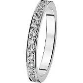 Kohinoor 033-210V-33 Timanttisormus valkokulta Margit 16